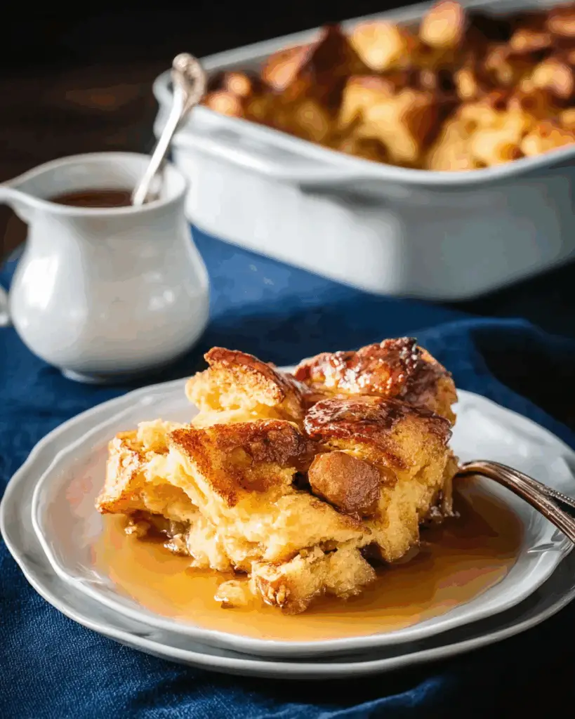 Maple Cardamom Baked French Toast Bake