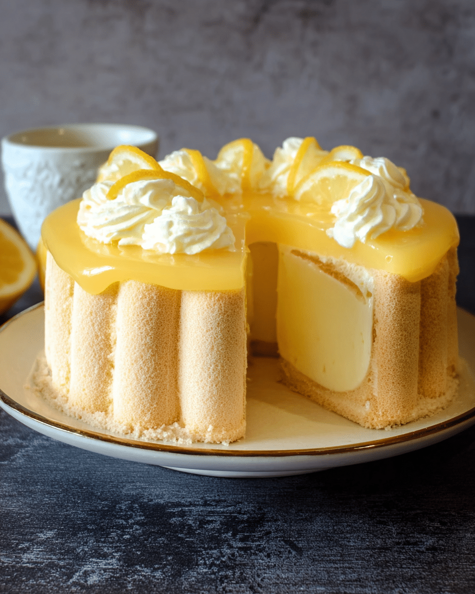 Lemon Jelly Charlotte