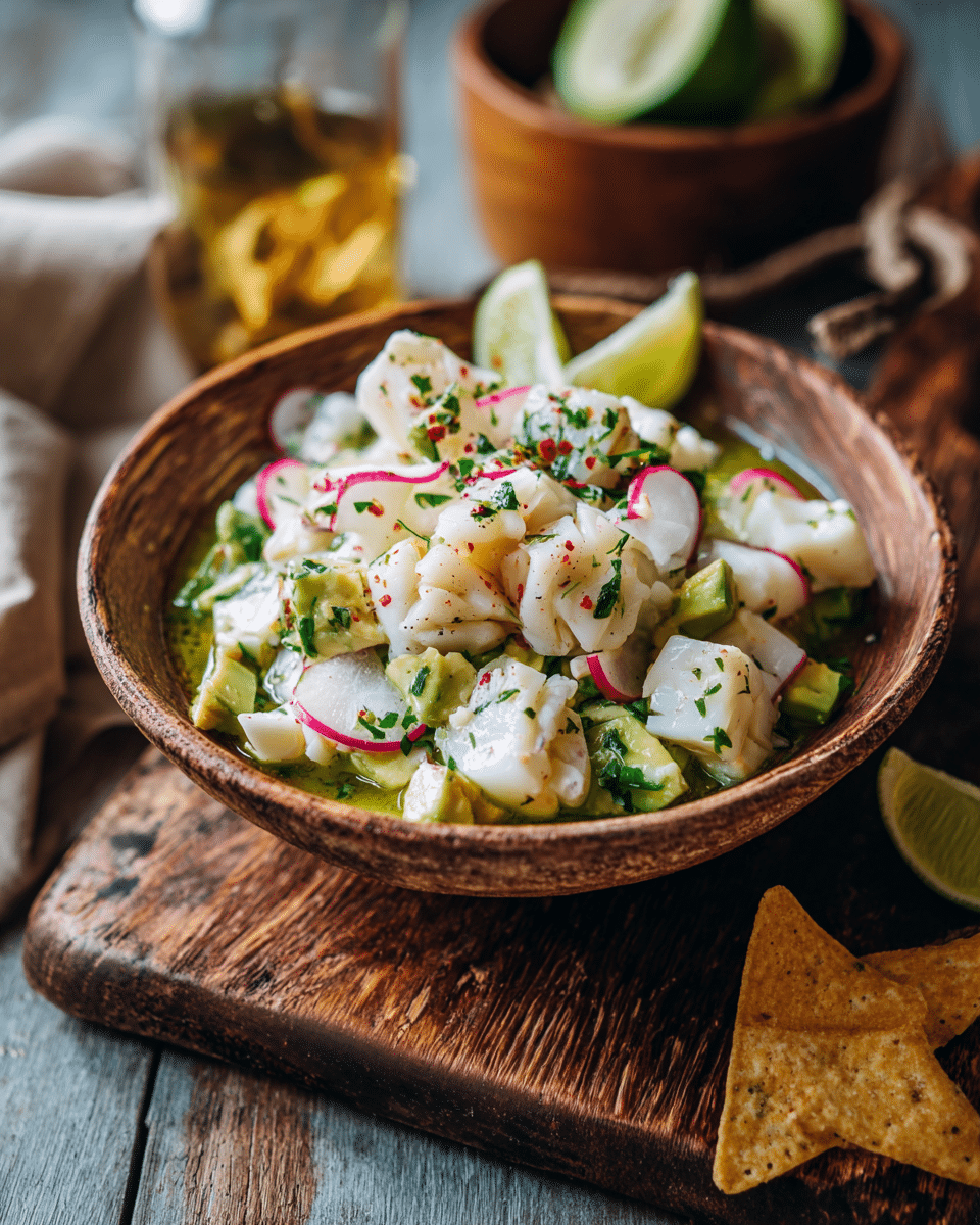 Vegan Ceviche with Hearts of Palm