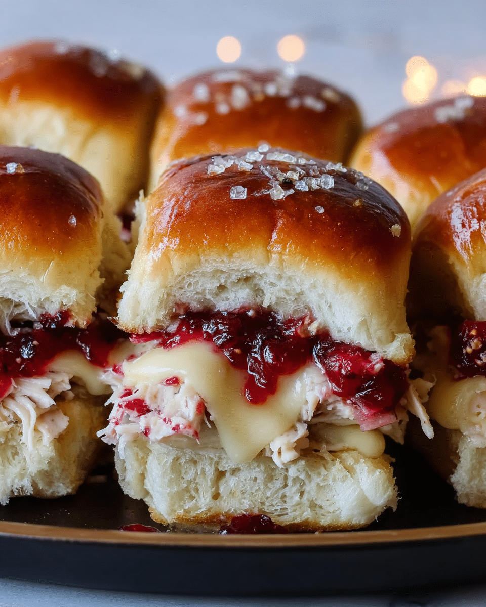 Turkey Cranberry Sliders