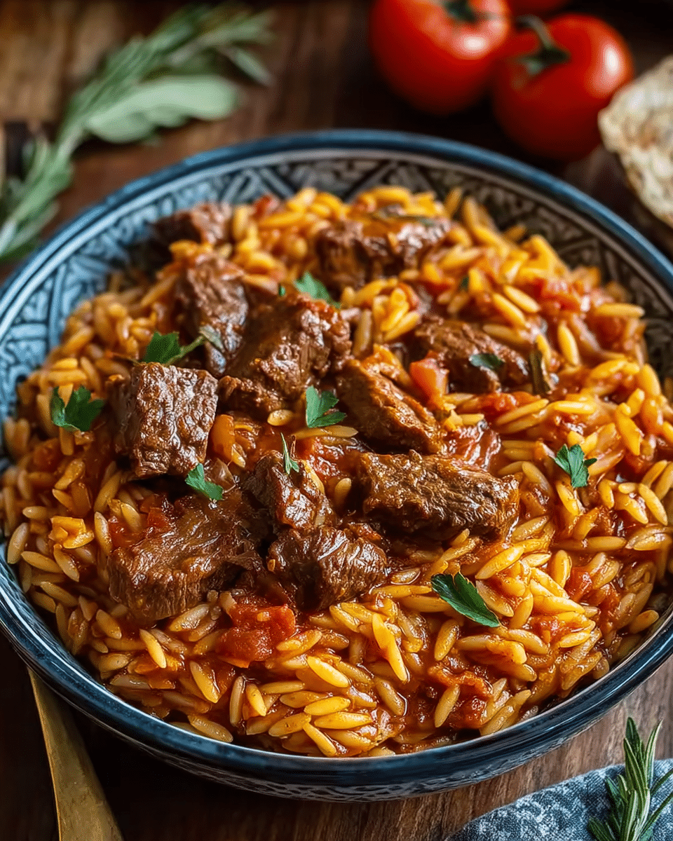 Beef Giouvetsi