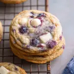 Blueberry White Chocolate Cookies