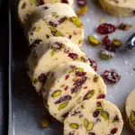 Cranberry Pistachio Shortbread