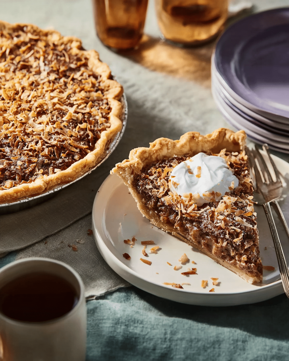 German Chocolate Pie