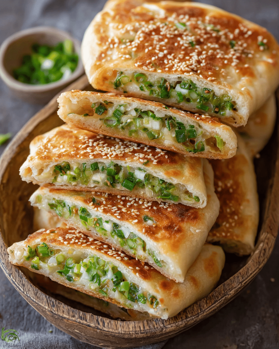Green Onion Shao Bing