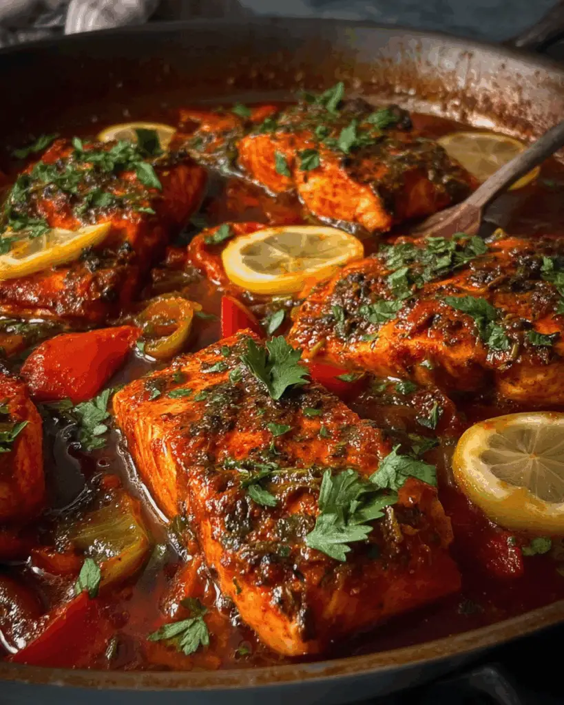 Spicy Moroccan Fish