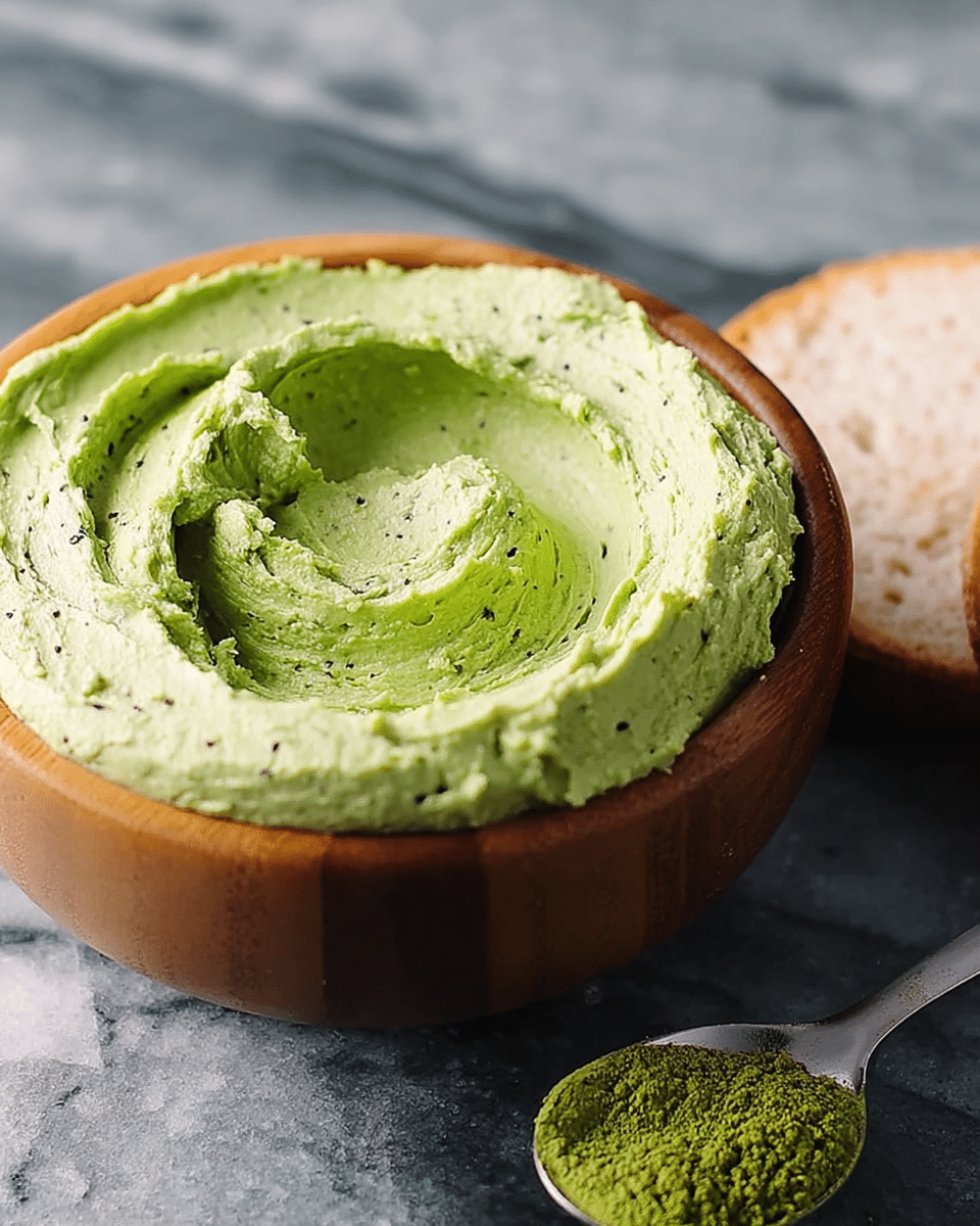 Matcha Cream Cheese Spread