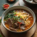Satay Beef Noodle Soup