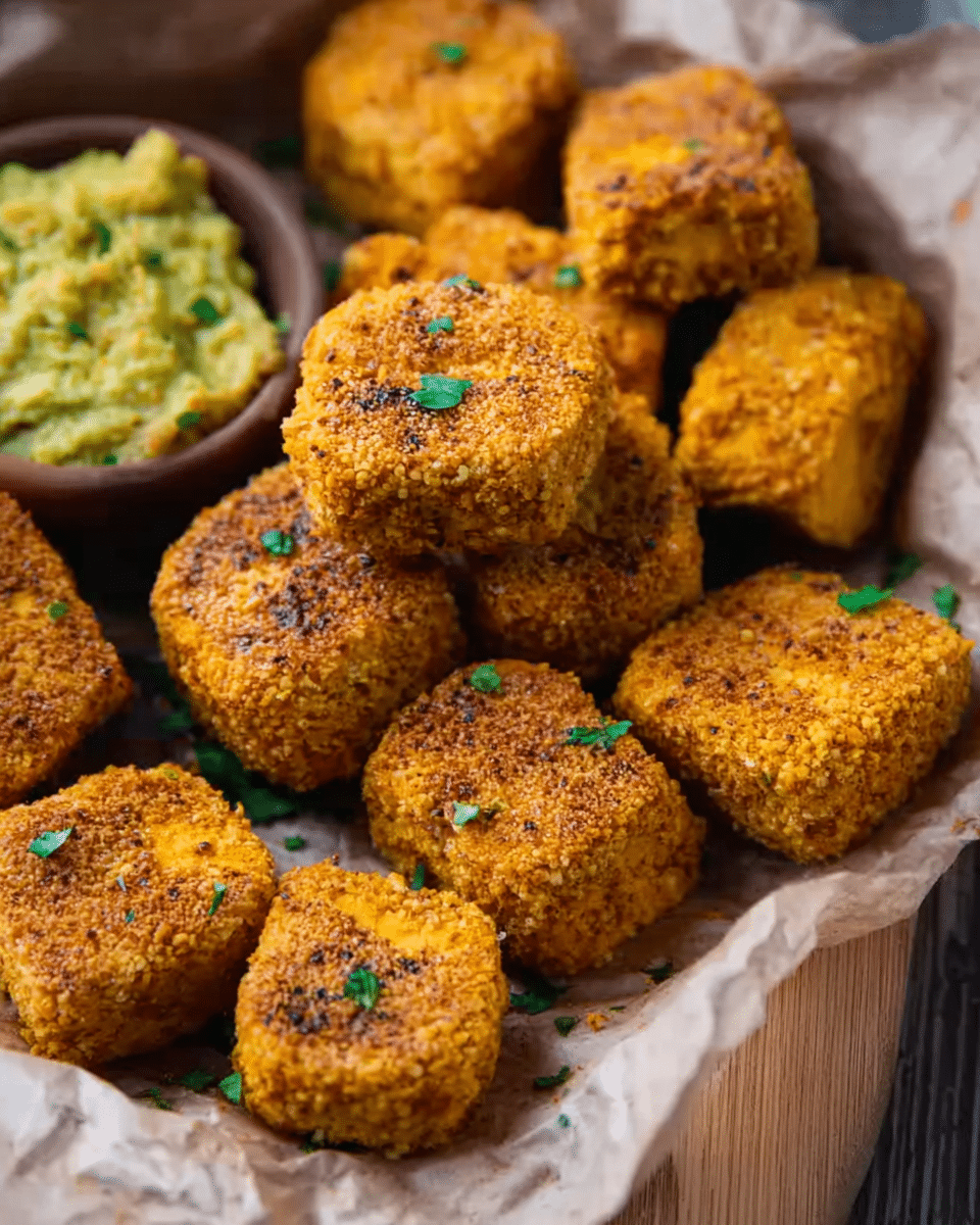 Chickpea and Tofu Nuggets