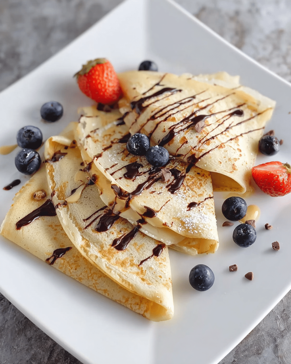 Healthy Protein Crepes