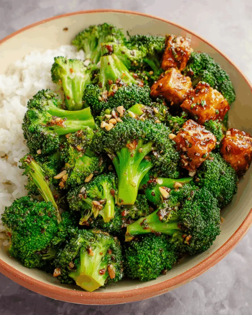 10-minute Broccoli with Garlic Sauce