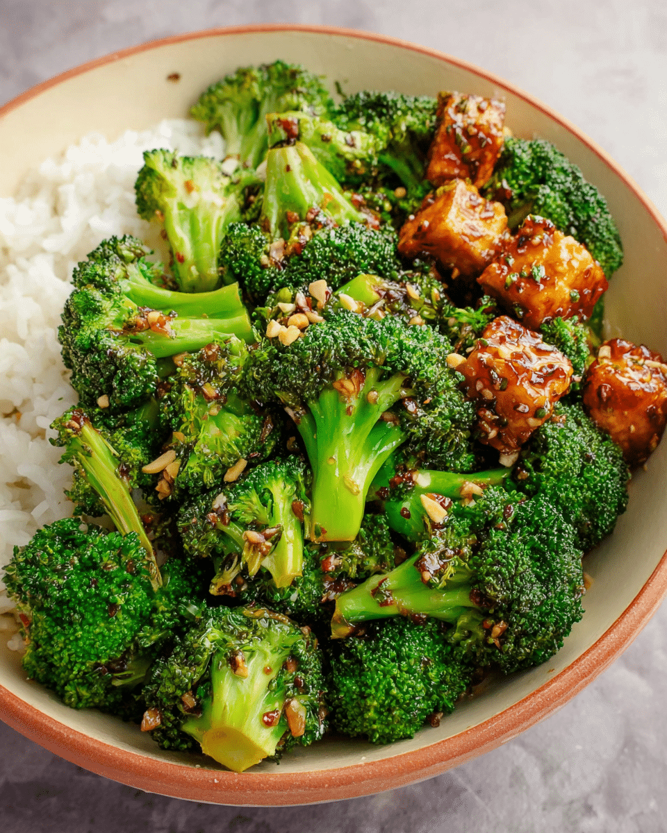 10-minute Broccoli with Garlic Sauce