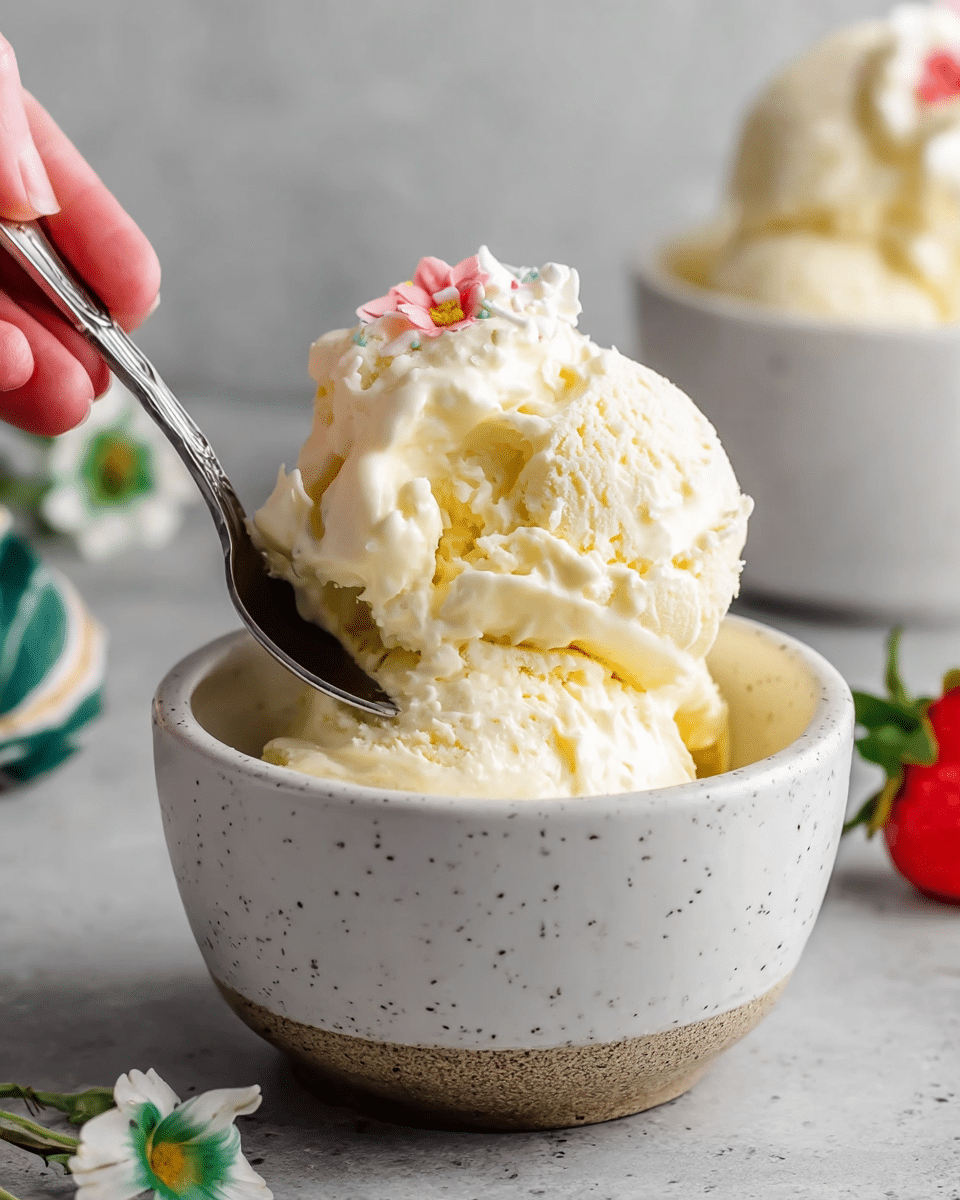 Mascarpone Ice Cream (No Churn!)