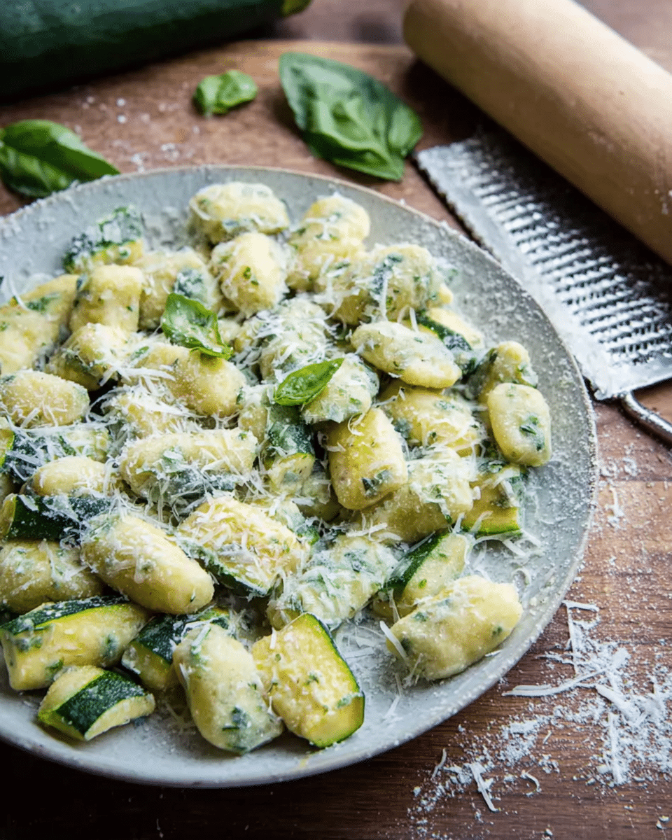 Zucchini Ricotta Gnocchi