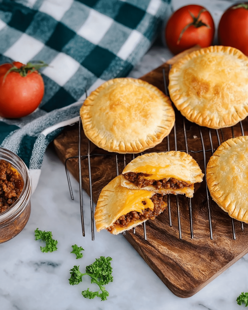 Air Fryer Hand Pies (Air Fryer Sloppy Joes)