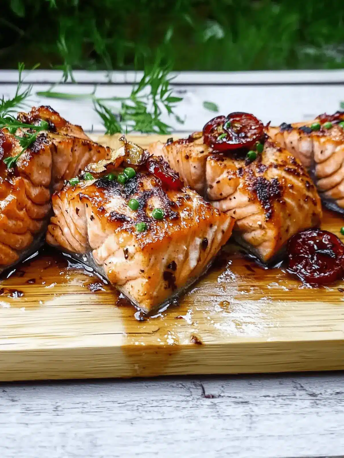 Canadian Maple Cedar Plank Salmon