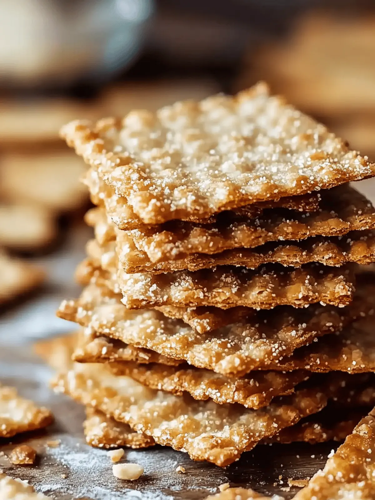 Crispy Keto Almond Flour Crackers