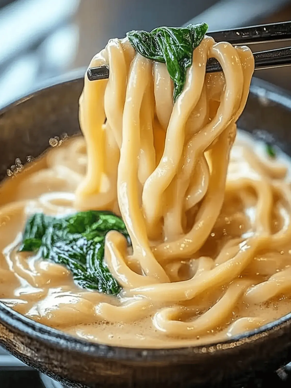 Creamy Miso Udon