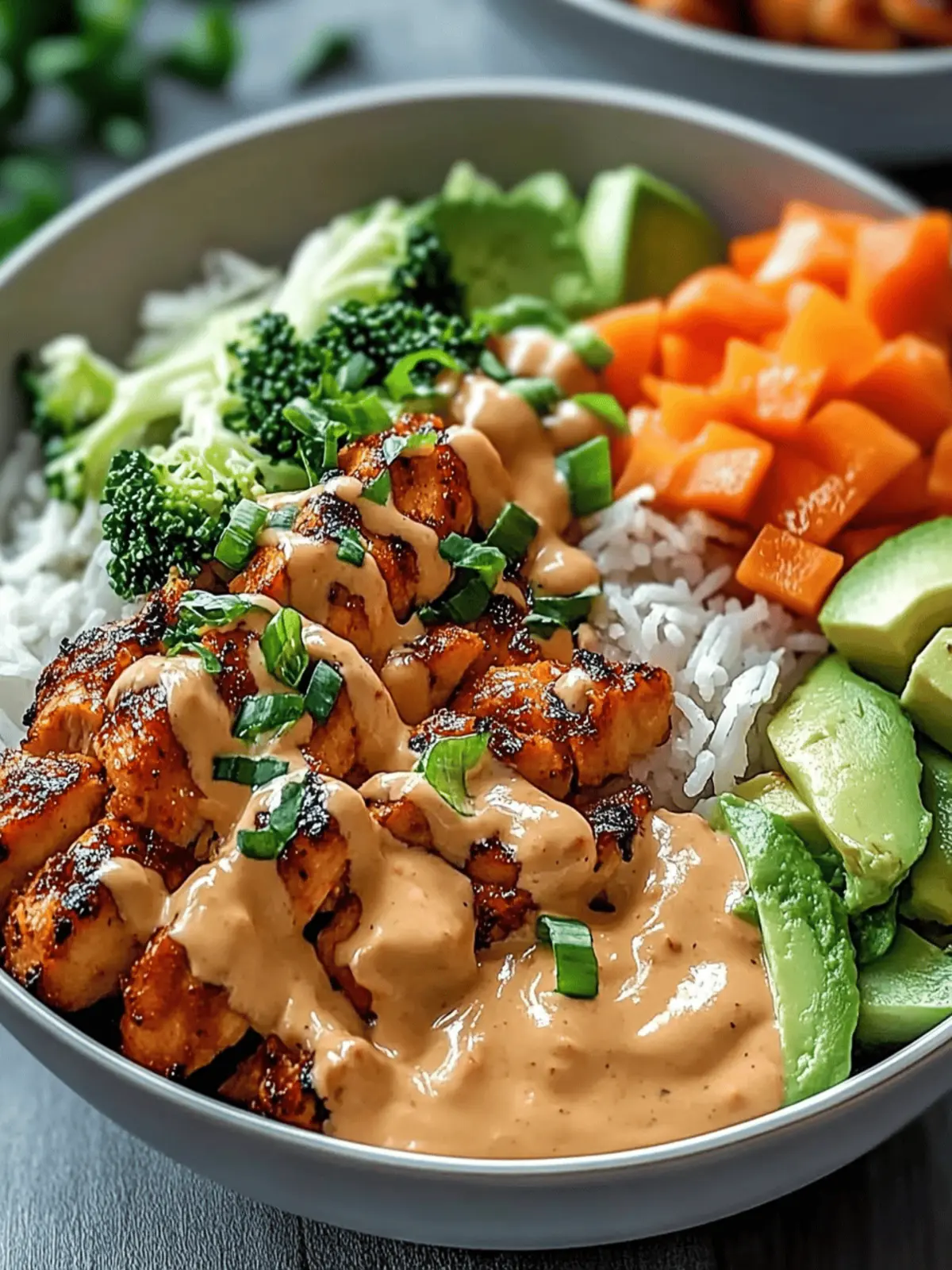 Bang Bang Chicken Bowl: Quick, Delicious, and Customizable!