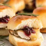 Turkey Cranberry Brie Sliders