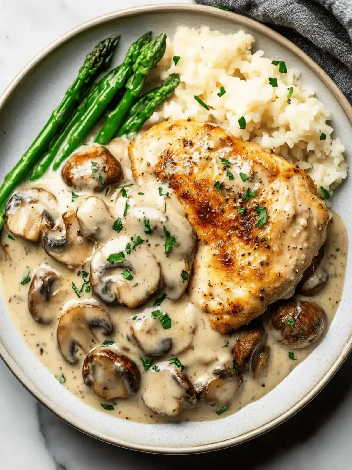 Creamy Mushroom Chicken: A 30-Minute Comfort Feast