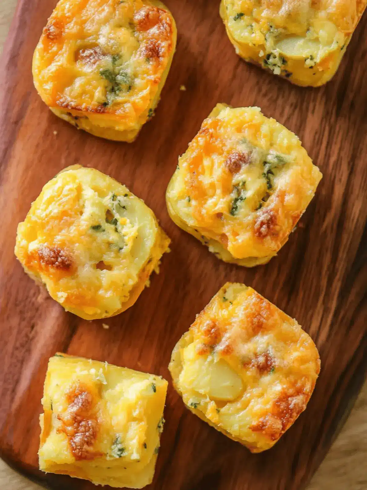 Potato Cheddar Chive Bakes (Starbucks Copycat)
