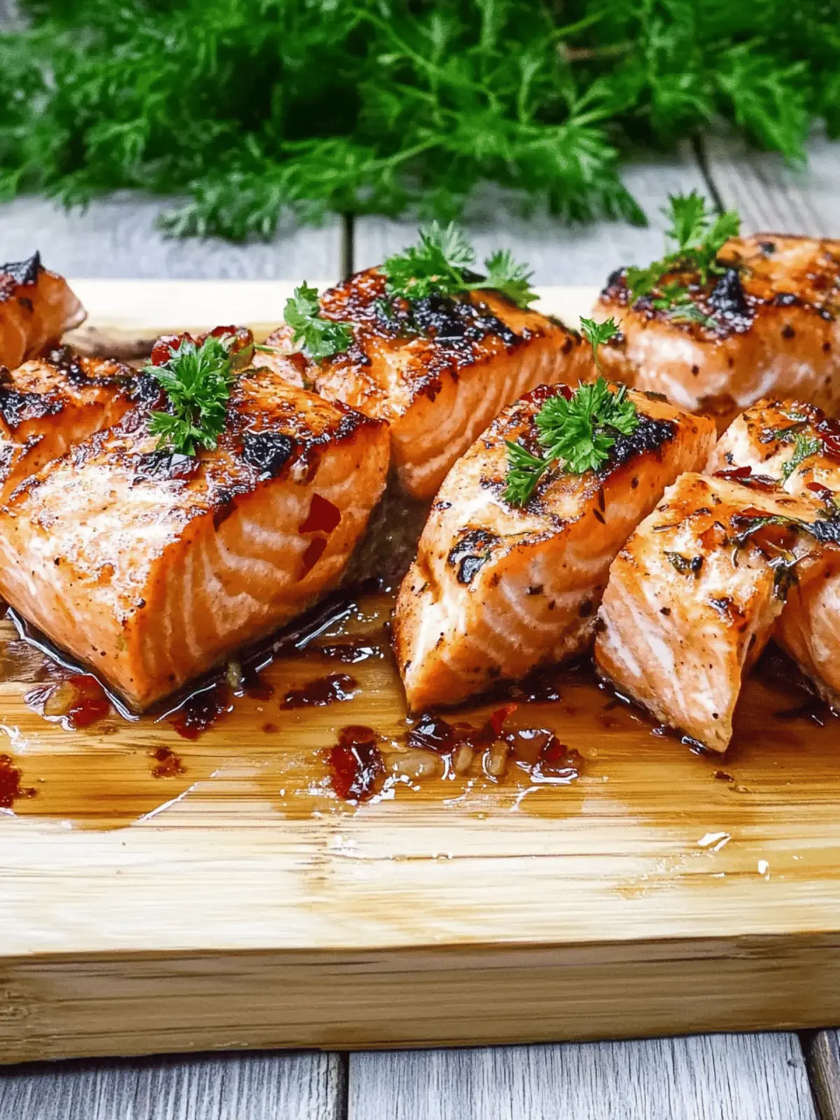Savor the Flavor: Canadian Maple Cedar Plank Salmon Bliss