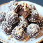 Healthy Chocolate Chickpea Truffles [Easy Recipe
