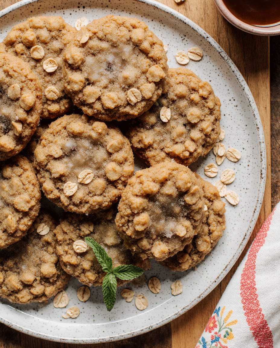 Brown Sugar Oatmeal Cookies