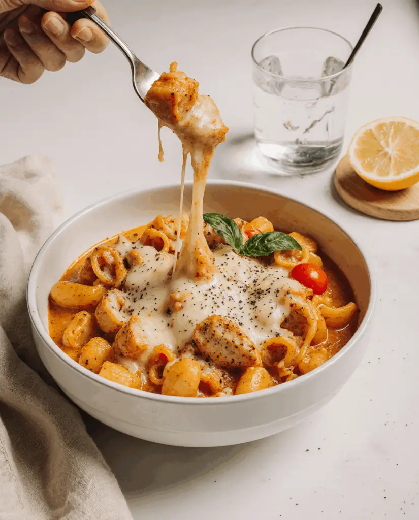 Cheesy Chicken Pasta