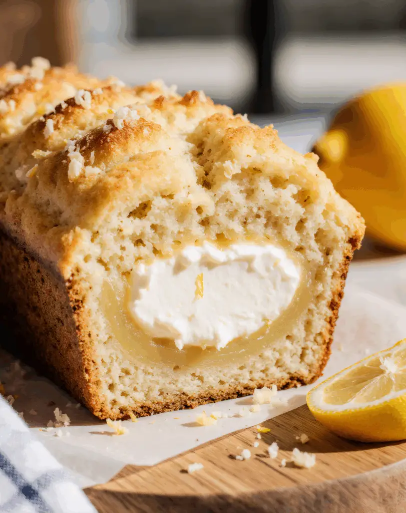 Lemon Cream Cheese Bread