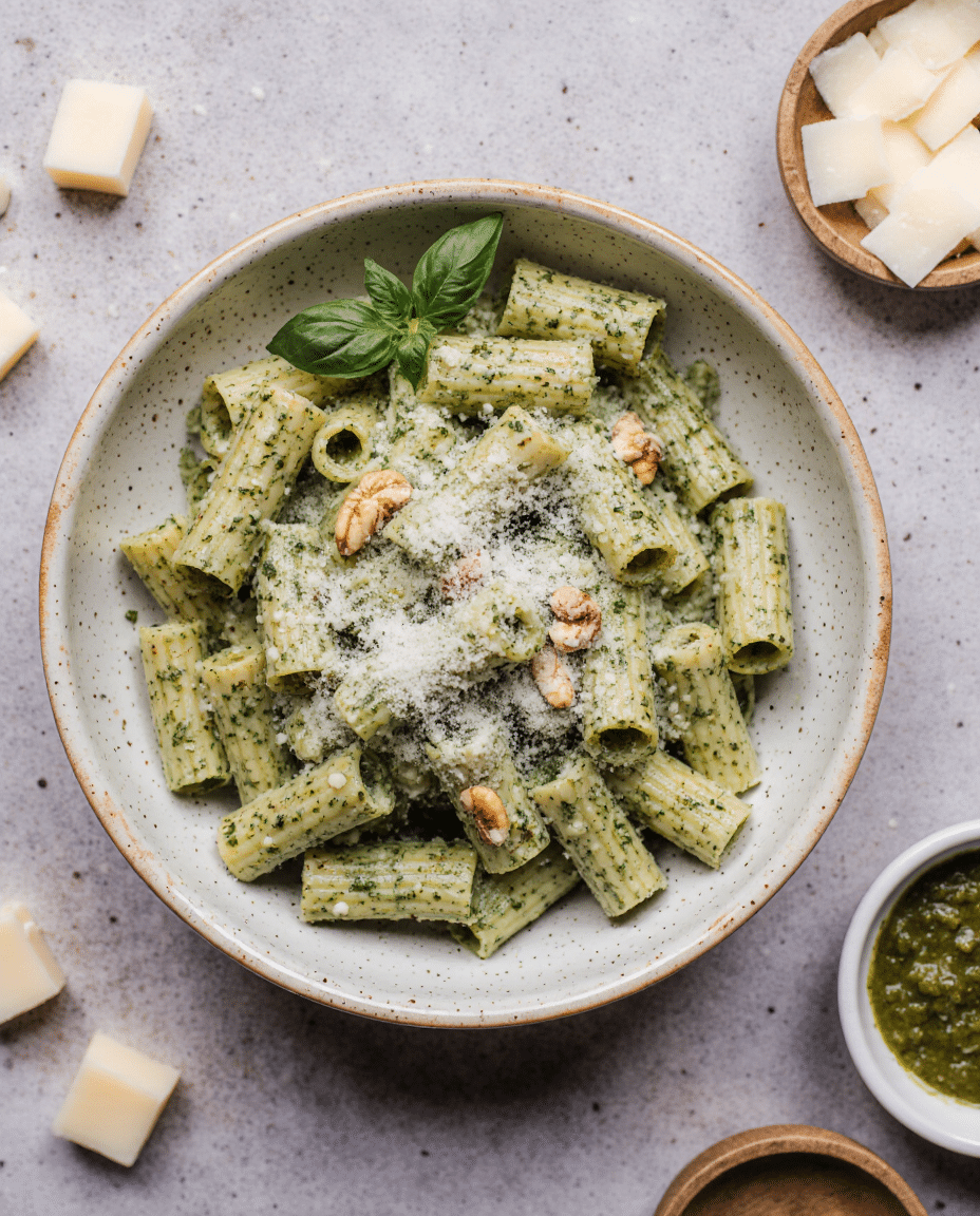 Quick Creamy Pesto Sauce