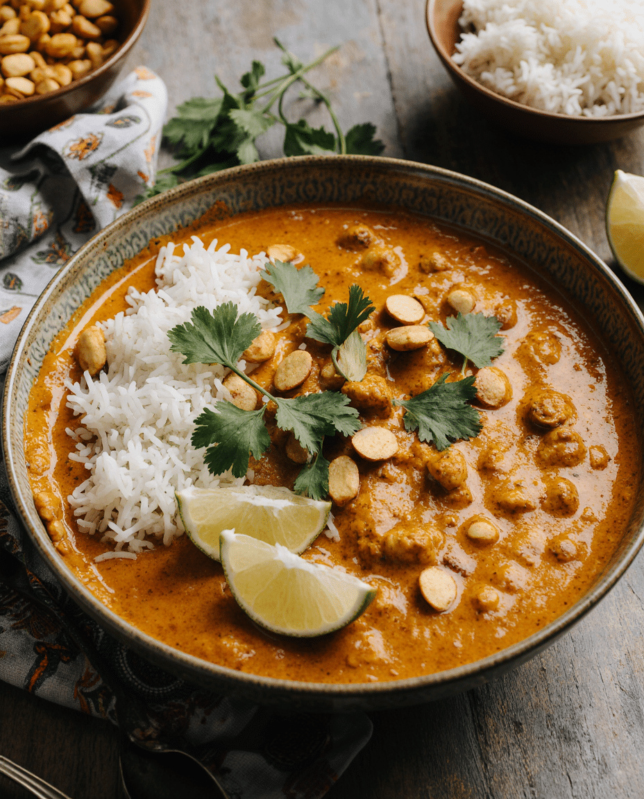 Easy Thai Peanut Curry Recipe (Better Than Take-Out!)