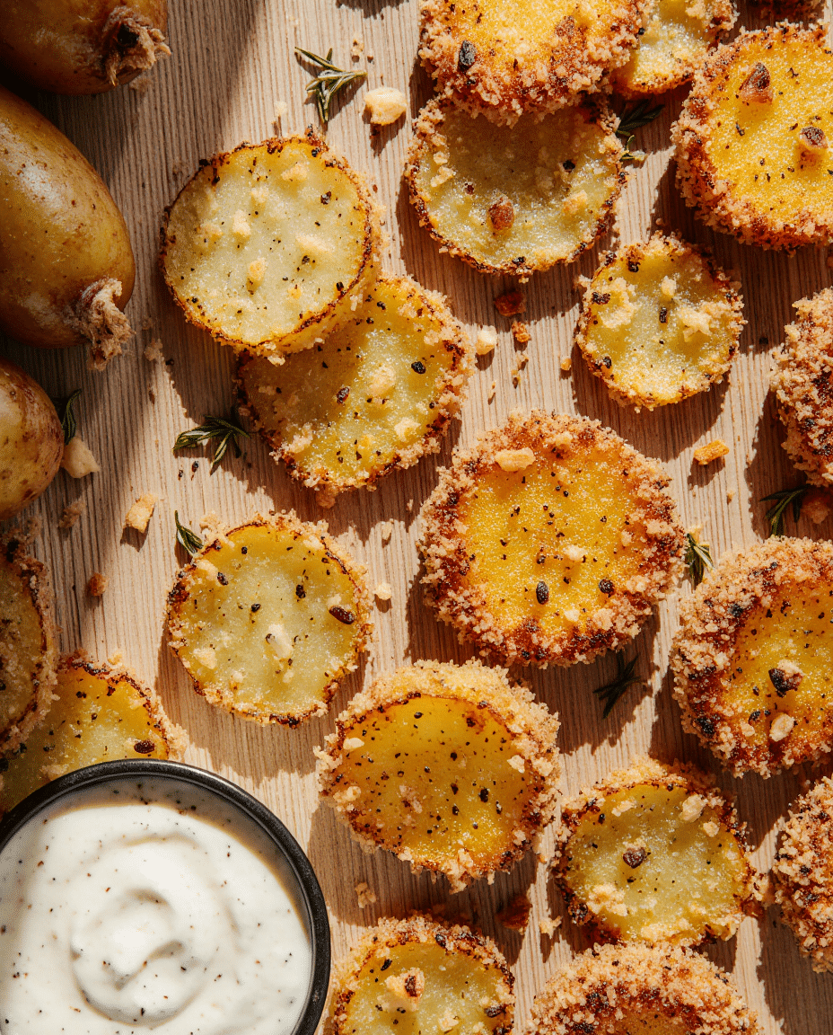 TikTok Parmesan-Crusted Roasted Potatoes