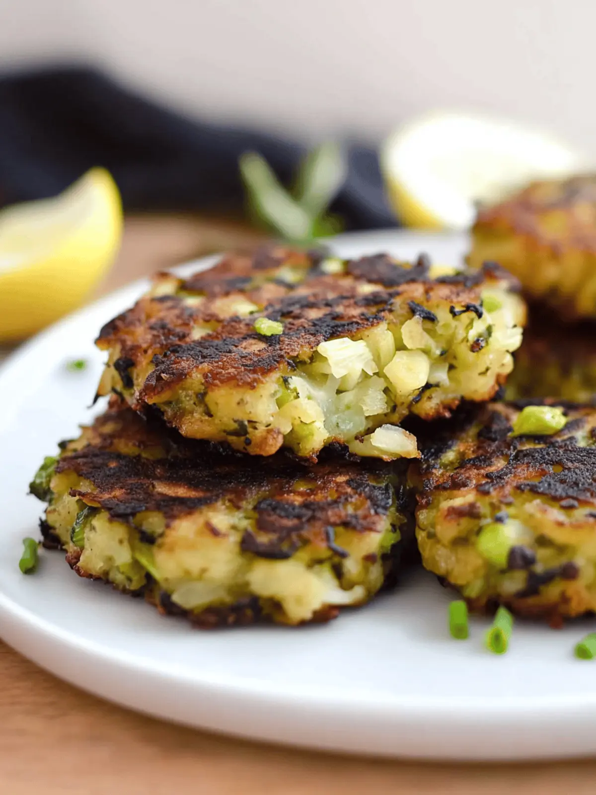 Leek Patties for Rosh Hashanah