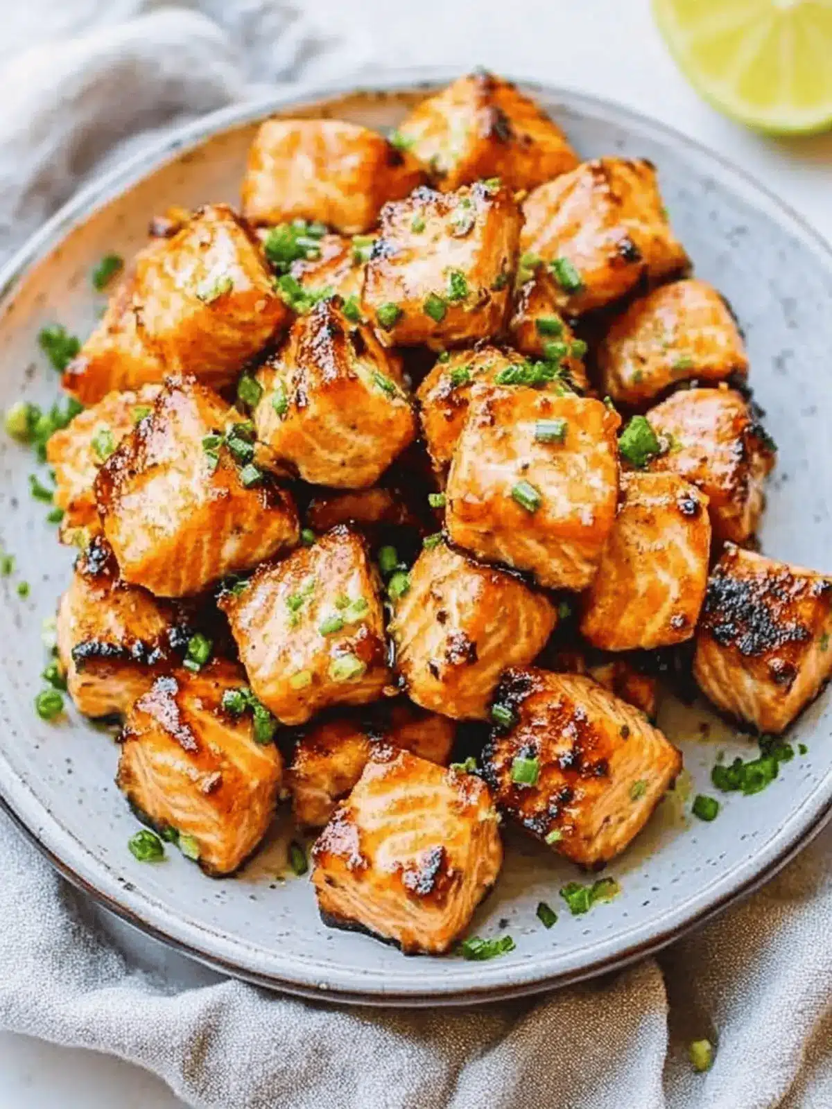 Delicious Air Fryer Salmon Bites Ready in Just 15 Minutes