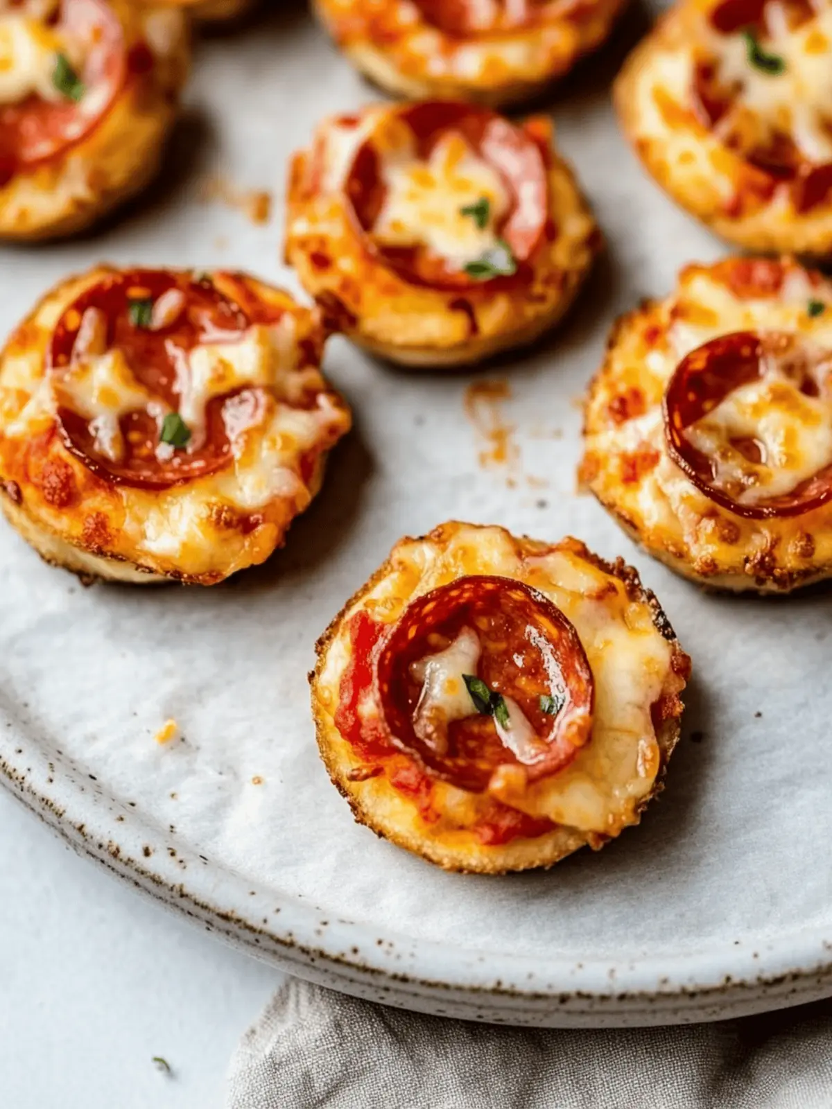 Pepperoni Pizza Bites