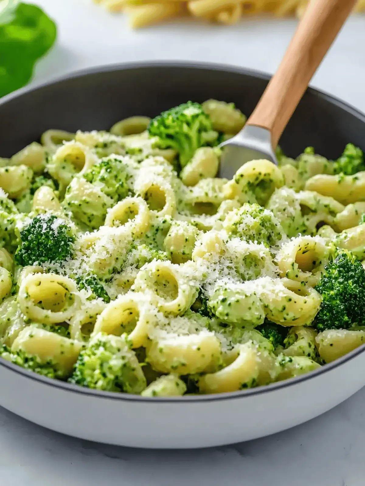 Light and Healthy Broccoli Pasta