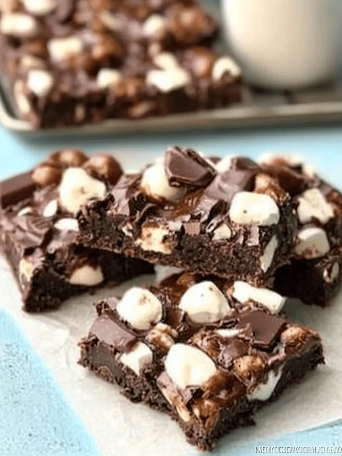 Rocky Road Chocolate Fudge Cookies