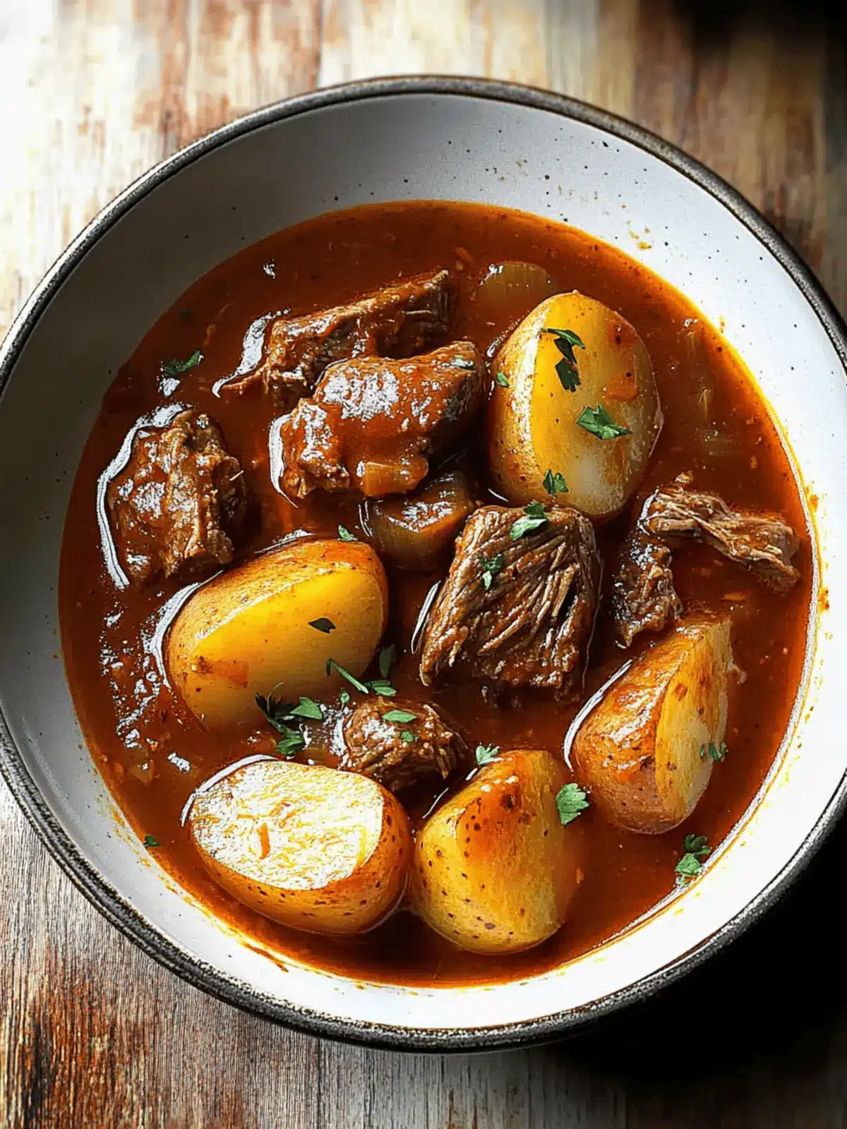Hearty Beef and Potato Stew