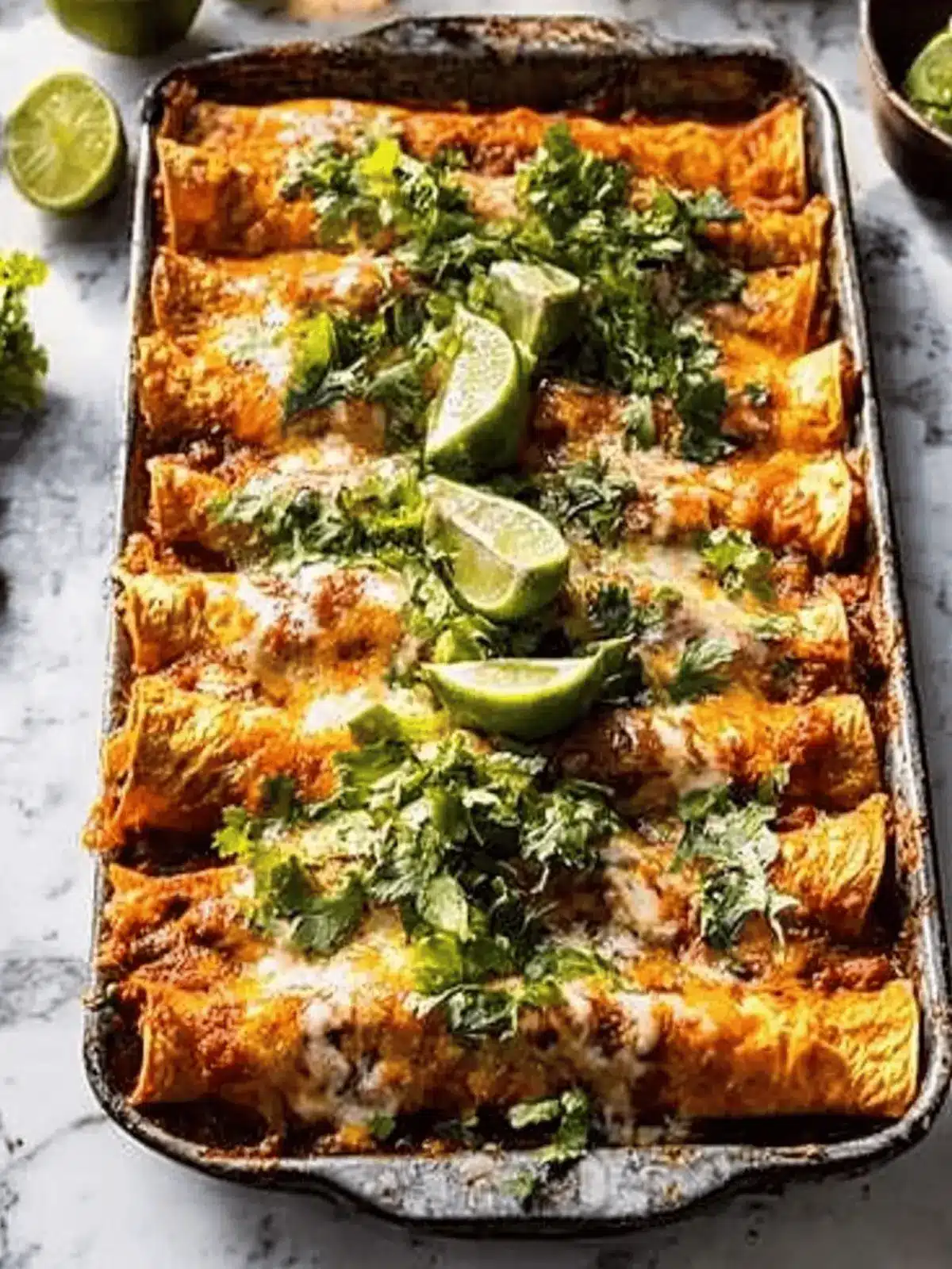 Crispy Black Bean Sweet Potato Enchiladas You’ll Crave Tonight