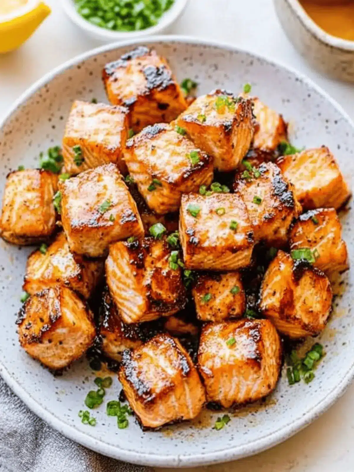 Delicious Air Fryer Salmon Bites Ready in Just 15 Minutes