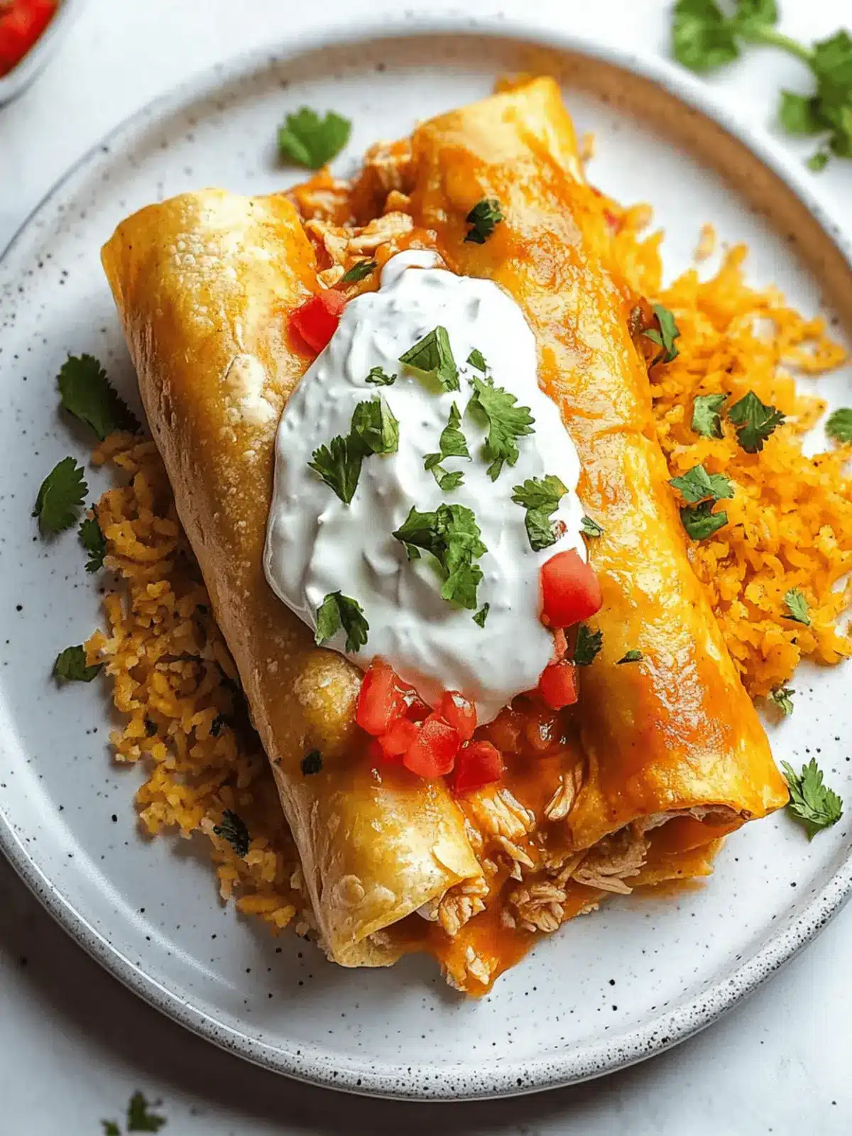 Best Chicken Chimichangas
