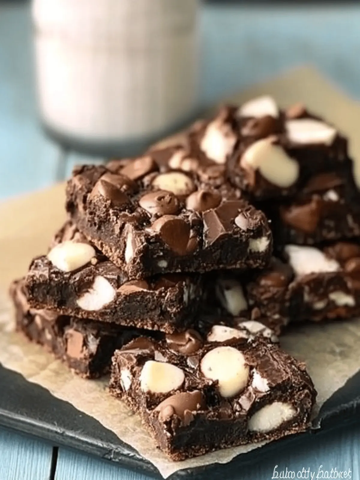 Rocky Road Chocolate Fudge Cookies
