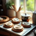 Chocolate Marshmallow Swirl Cookies