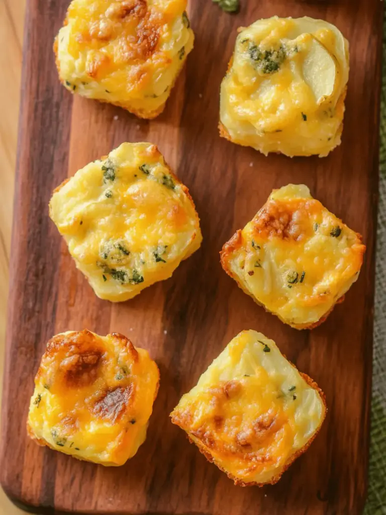Potato Cheddar Chive Bakes (Starbucks Copycat)