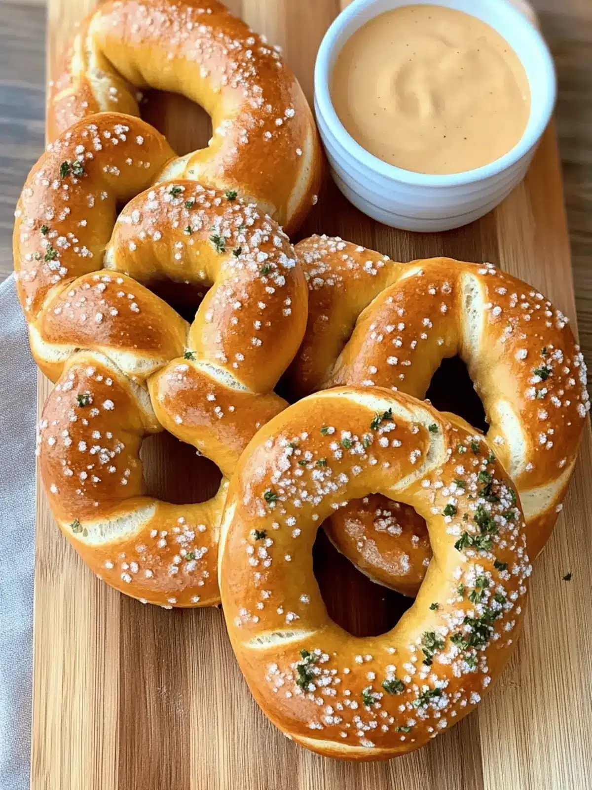 Homemade Soft Pretzels