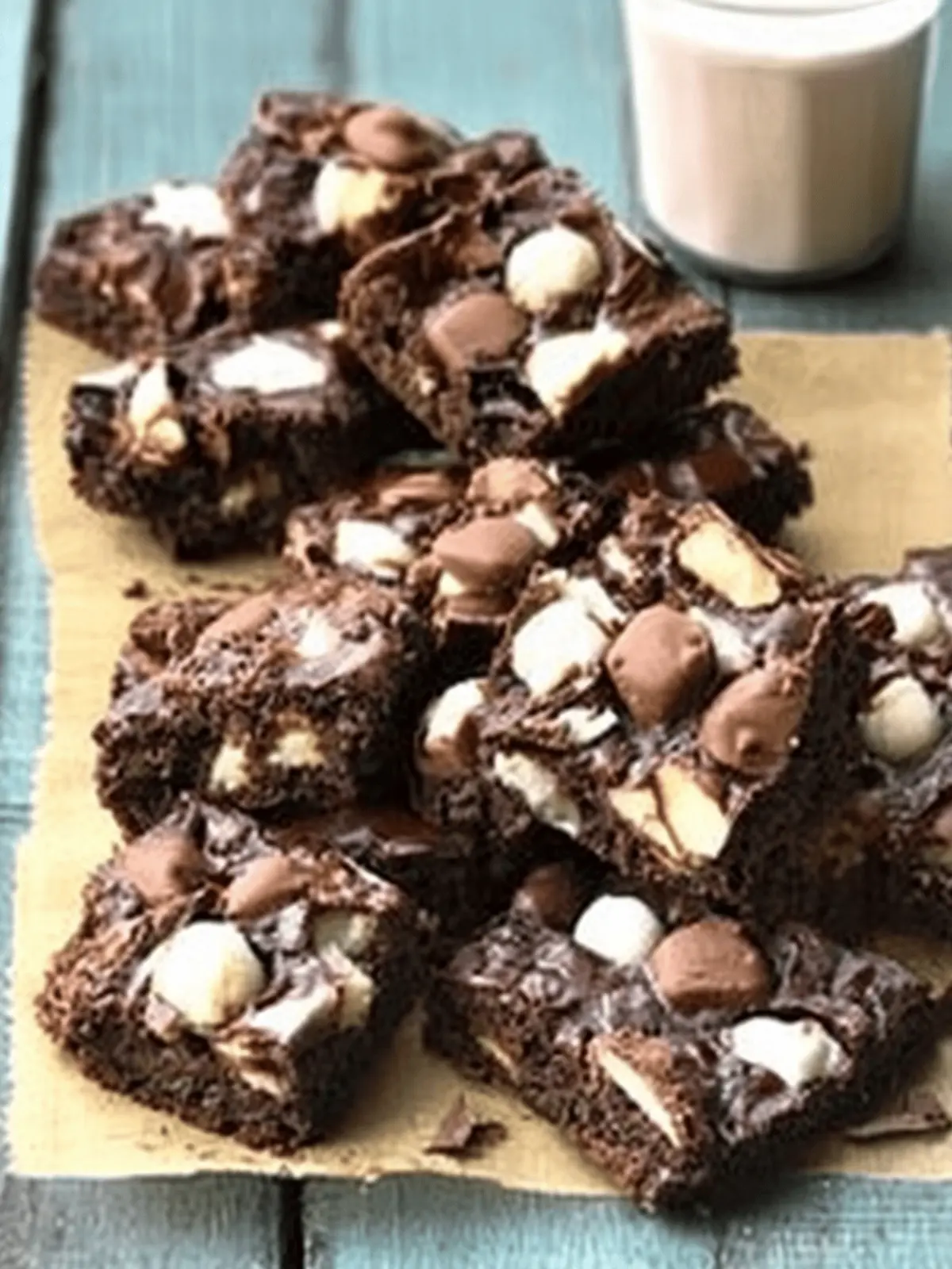 Rocky Road Chocolate Fudge Cookies