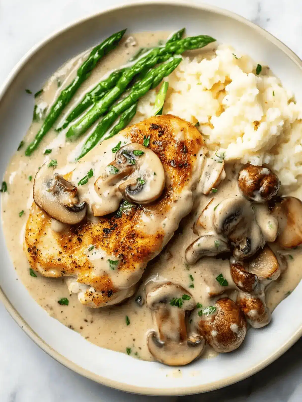 Creamy Mushroom Chicken