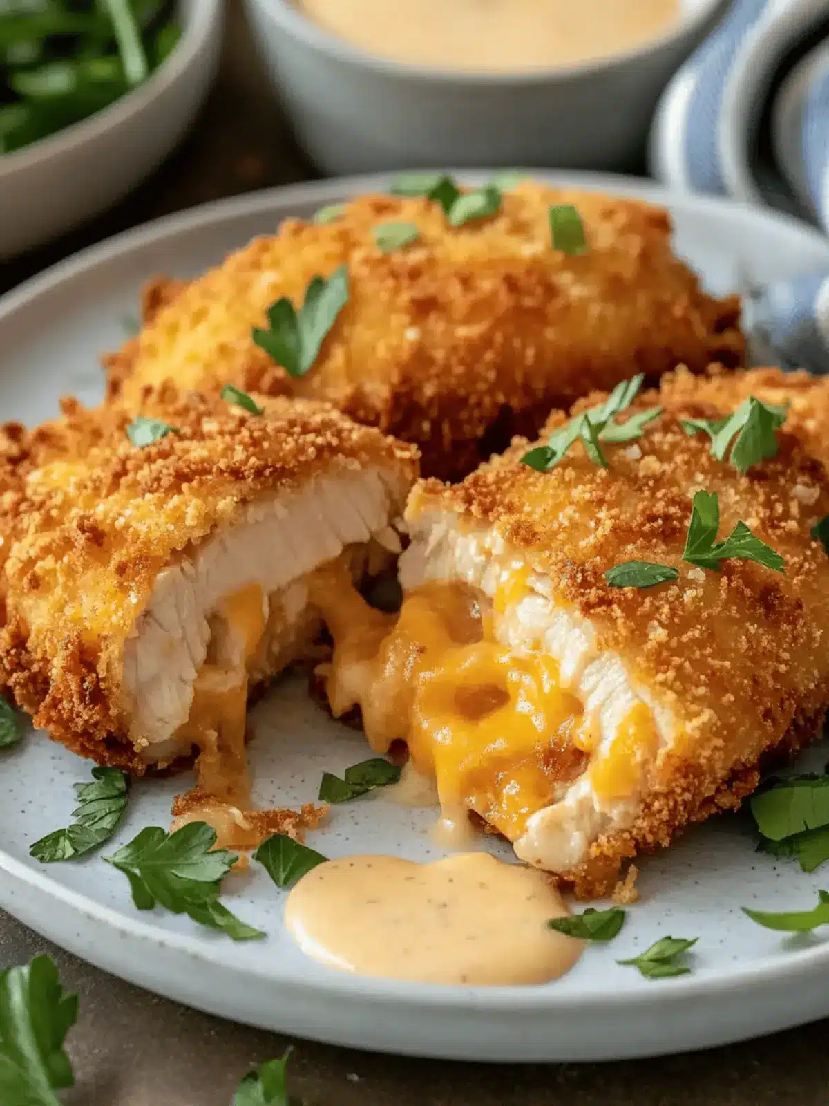 Crispy Cheddar Chicken